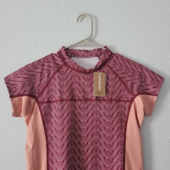 Patagonia Short Sleeved Micro Swell Rashgard - Picture 7 of 7